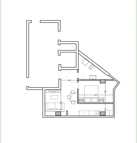 Tirane, shitet nga Pronari, pa-komision 1+1 Kati 8, 49 m²