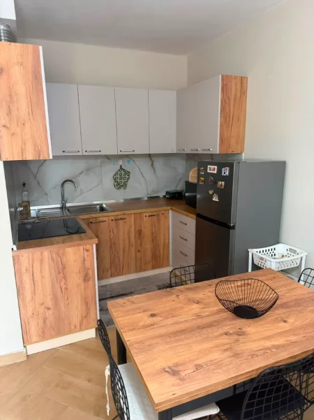 Tirane, jepet me qera apartament 1+1+Ballkon Kati 5, 65 m² 650 € (Rruga Petro Nini Luarasi)