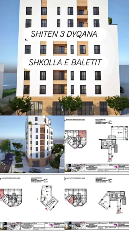 Tirane, Liste me oferta dyqan Kati 0, 48 m² 