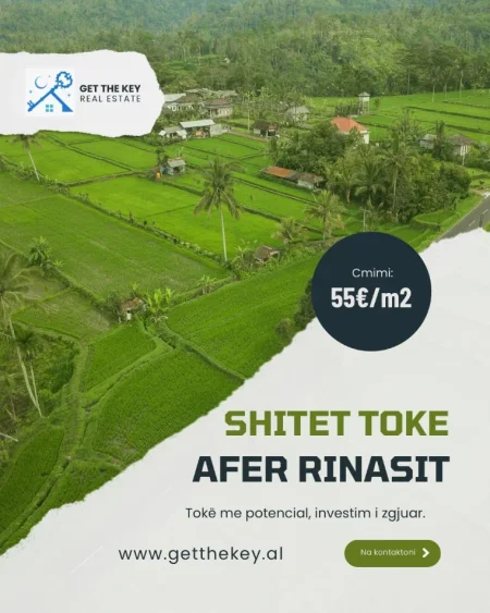 Tirane, shitet toke bujqesore , 18.250 m² 1.003.750 € (Rinas)