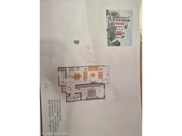 Tirane, shitet apartament 1+1 Kati 8, 71 m² 164.300 € (Ish Tregu Elektrik)