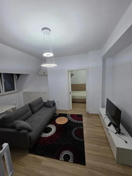 Tirane, jepet me qera apartament 1+1 Kati 6, 50 m² 420 € (Liqeni i Thatë)