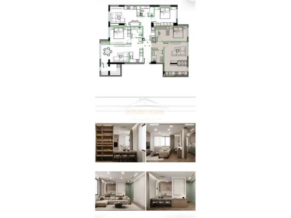 Tirane, shitet apartament 1+1 Kati 6, 71 m² 140.000 € (RRUGA E ELBASANIT)