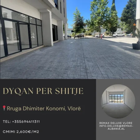 Vlore - Lungomare, shitet ambjent biznesi Kati 0, 67 m² (Rruga Dhimitër Konomi, Vlore)