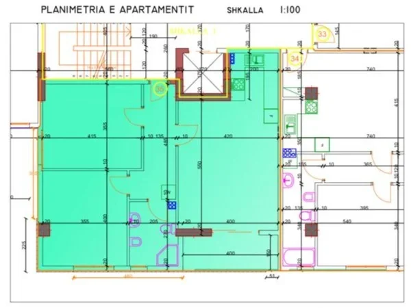 Pogradec, shitet apartament 2+1 Kati 5, 108.600 € 