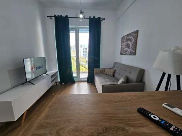 Tirane, jepet me qera apartament 1+1 Kati 3, 41 m² 400 € (FRESK , Residenca OXA)
