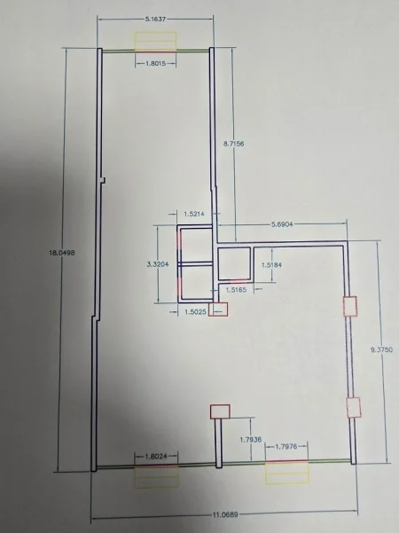 Tirane, shitet dyqan Kati 0, 145 m² 350.000 € (Astir)