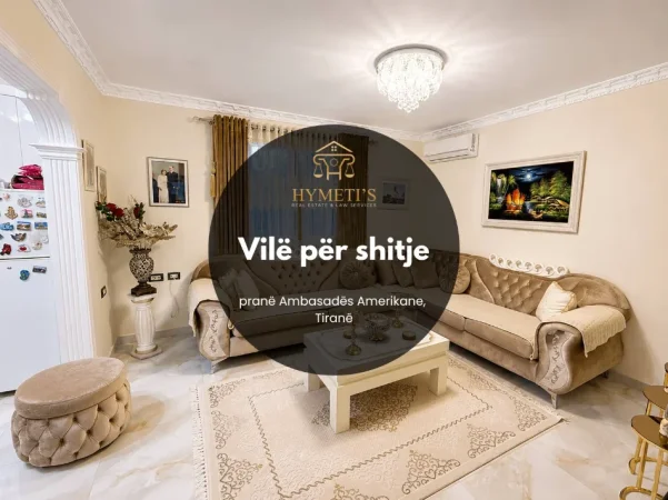 Tirane, shitet Vile Vile 2 Katshe , 220 m² (prane Ambasades Amerikane)