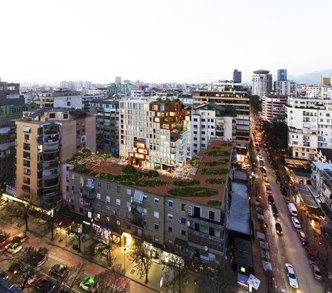 Tirane, shitet apartament 1+1+Ballkon Kati 5, 72 m² 304.800 € (Blloku)