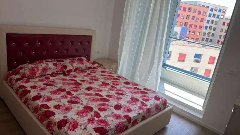 Tirane, jepet me qera apartament 2+1+Ballkon Kati 7, 98 m² 500 € (Ali Demi/Rezidenca Kadiu)