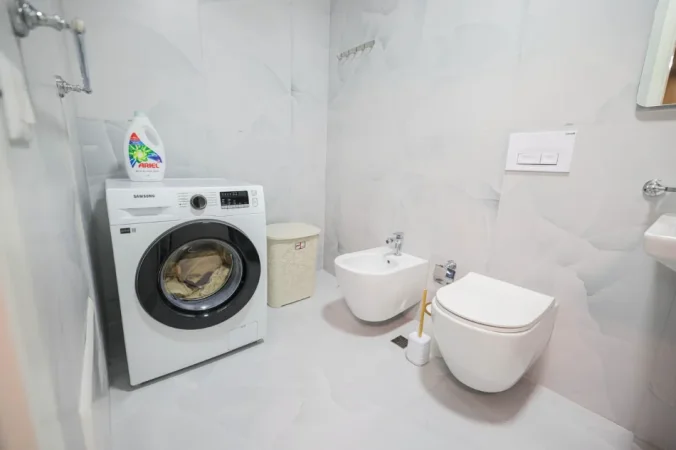 Tirane, shitet apartament 1+1+Ballkon Kati 3, 60 m² 119.000 € (Ali Demi | Kompleksi Mangalem21 (Kaimi))