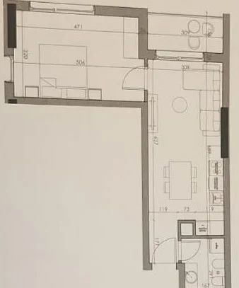 Tirane, shitet apartament 1+1 , 66 m² 70.000 € (PASKUQAN PRANE SHKOLLES)