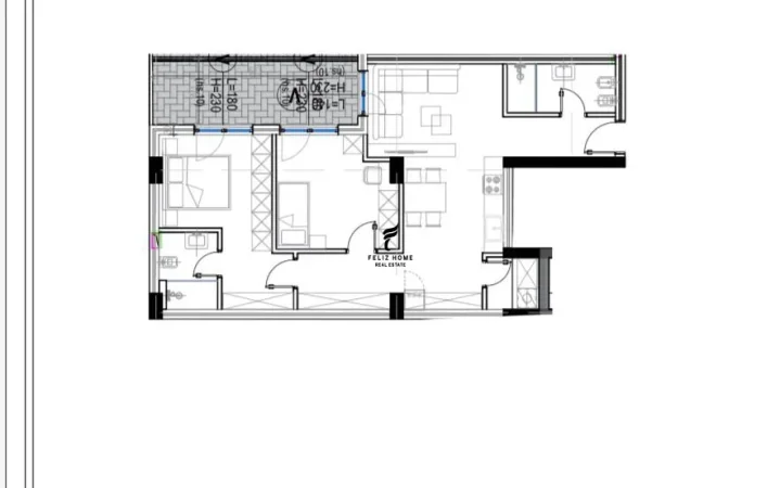 Tirane, shitet apartament 2+1 Kati 2, 119 m² 193.000 € (KODRA E DIELLIT 2)