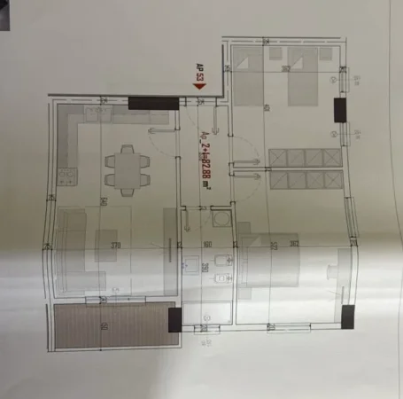 Tirane, shitet apartament 2+1+Aneks+Ballkon Kati 6, 94 m² 99.540 € (Paskuqan)