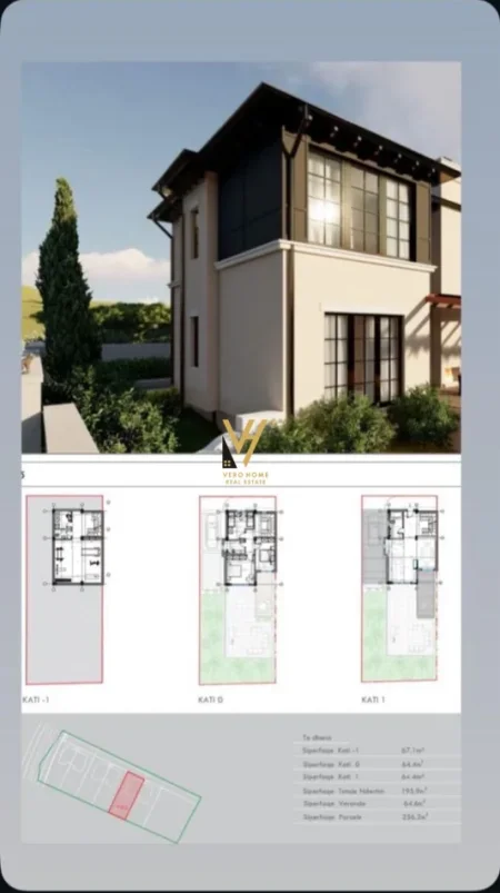 Tirane, shitet Vile 3 Katshe Kati 0, 452 m² 570.000 € (EQUOS RESORT, TEG)