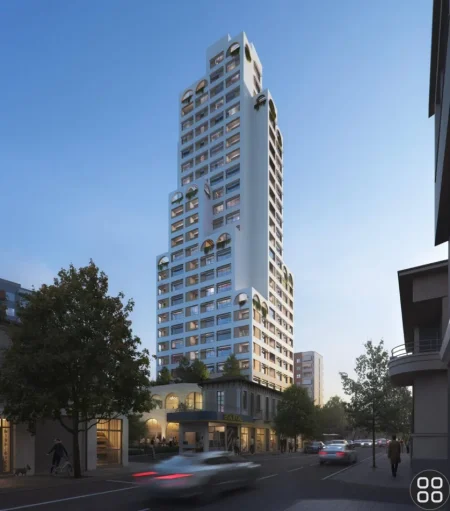 Tirane, shitet apartament 2+1+Ballkon Kati 17, 136 m² 451.729 € (Pazari I Ri)