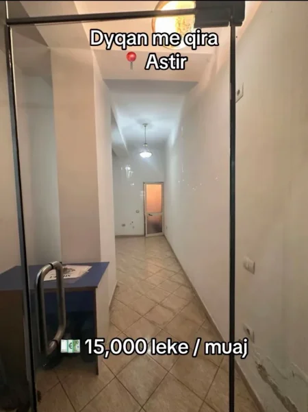 Tirane, jepet me qera dyqan Kati 0, 15 m² 150 € (Astir)