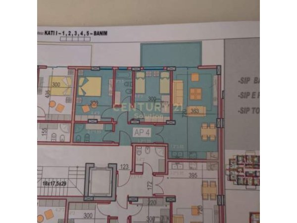 Tirane, shitet apartament 2+1+BLK Kati 5, 101 m² 85.000 Euro (Unaza e re, Astiri)