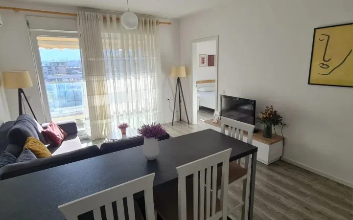 Tirane, jepet me qera apartament 2+1 Kati 6, 90 m² 620 € (Kompleksi Magnet (Kontakti))