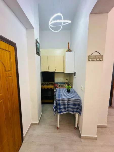 Tirane, jepet me qera garsoniere Kati 1, 40 m² 400 mije leke (ISH PARKU)