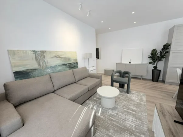 Tirane, jepet me qera apartament 1+1 Kati 2, 60 m² (KOMUNA E PARISIT)
