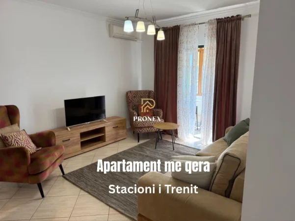 Tirane, jepet me qera apartament 2+1 Kati 7, 100 m² 650 € (Stacioni i Trenit)