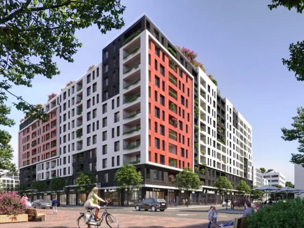 Tirane, jepet me qera apartament 1+1+Ballkon Kati 5, 70 m² 550 € (Jordan Misja)