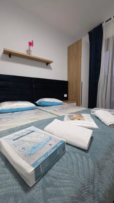 Tirane, jepet me qera apartament 1+1 Kati 8, 61 m² 550 € (5 Maji)
