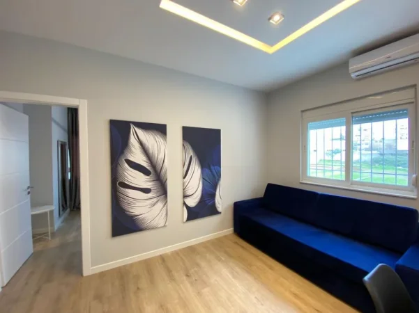 Tirane, jepet me qera apartament 1+1+Ballkon Kati 1, 65 m² 550 € (21 DHJETORI)