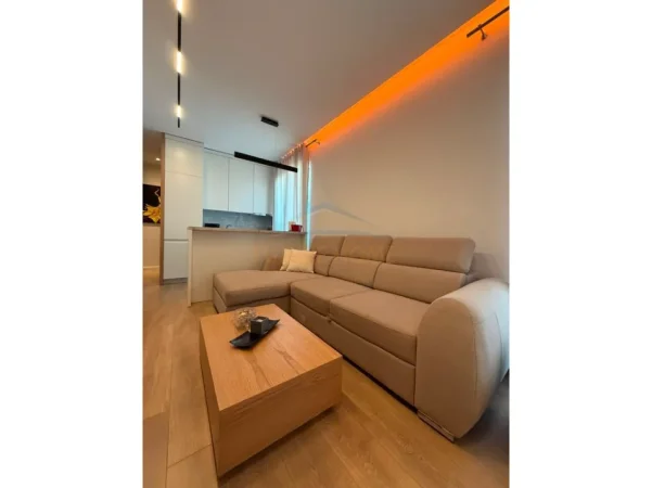 Tirane, jepet me qera apartament 1+1+Ballkon Kati 9, 65 m² 800 € (White Cloud)