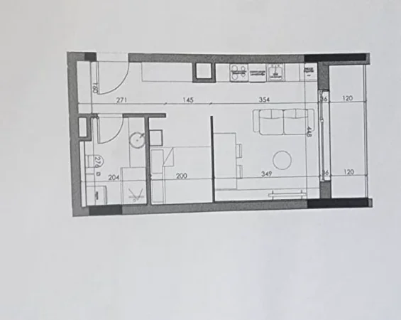Tirane, shitet apartament 1+1 Kati 1, 54 m² 60.280 € (Paskuqan)