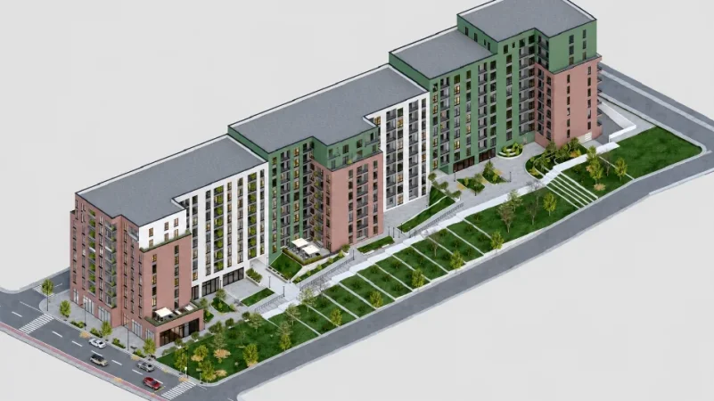 Tirane, shitet apartament 1+1+Ballkon , 73 m² 80.600 € (Paskuqan, Tirana View Residence)