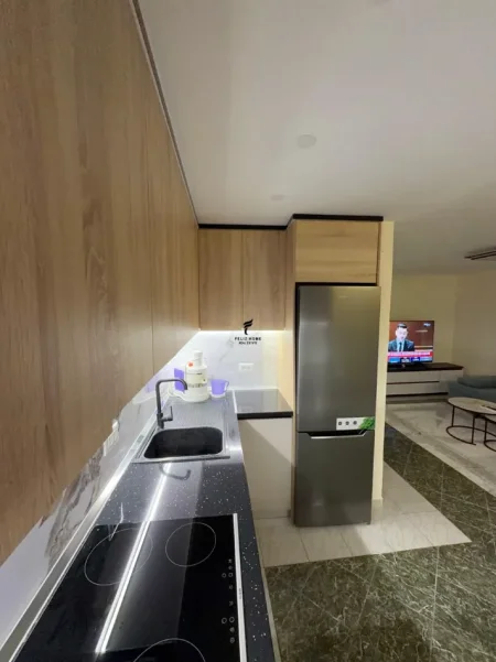 Tirane, jepet me qera apartament 1+1 Kati 5, 61 m² 580 € (IRFAN TOMINI)