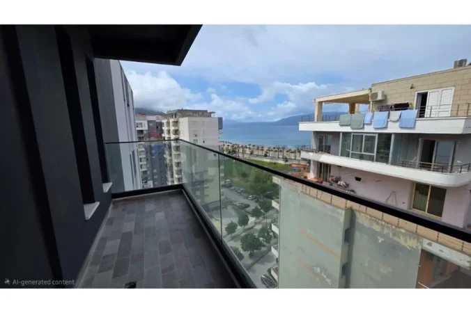Vlore - Lungomare, shitet apartament 2+1+Ballkon Kati 9, 112 m² 250.000 € (Rruga Reshat Osmani, pran shkolles se Marines, Vlore)