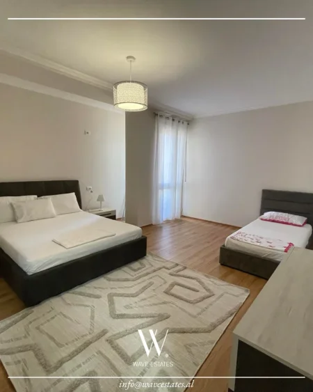 Durres, jepet me qera apartament 1+1 , 75 m² 550 € (Rruga e Portit)