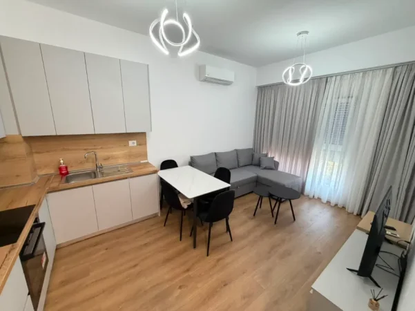 Tirane, jepet me qera apartament 1+1 , (Ali Demi)