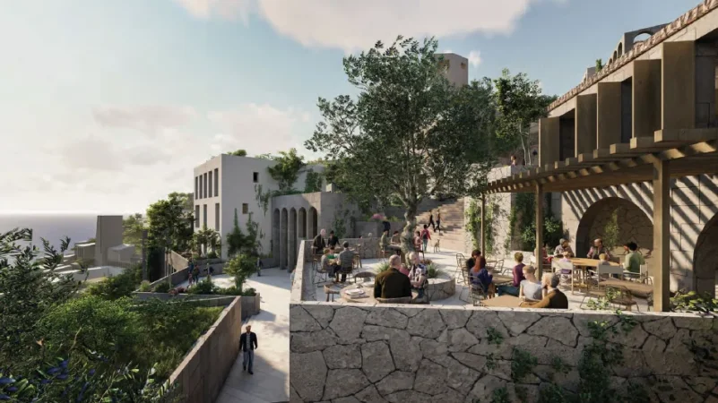 Himare, shitet apartament 2+1+Ballkon Kati 3, 161 m² 486.500 € (JALE FOLIE VILLAGE)