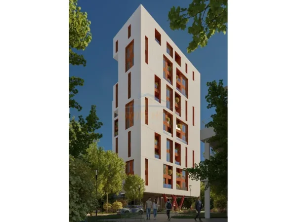 Tirane, shitet apartament 1+1 Kati 6, 66 m² 124.610 € (Residenca Cubex,prane Qendres Globe)