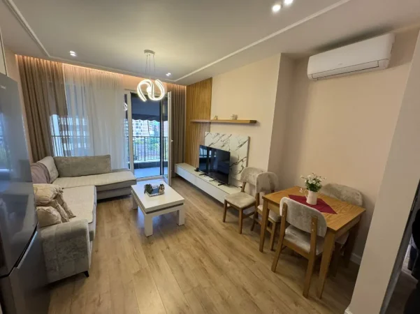 Tirane, jepet me qera apartament 1+1 Kati 5, (don bosko)