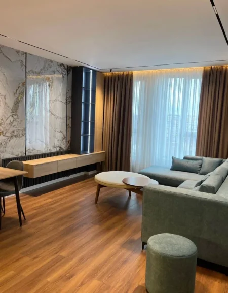 Tirane, jepet me qera apartament 1+1 , 66 m² 800 € (Rruga Jordan Misja)