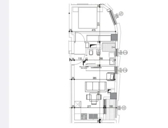 Tirane, shitet apartament 1+1 Kati 1, 55 m² 184.000 € (KOMUNA E PARISIT)
