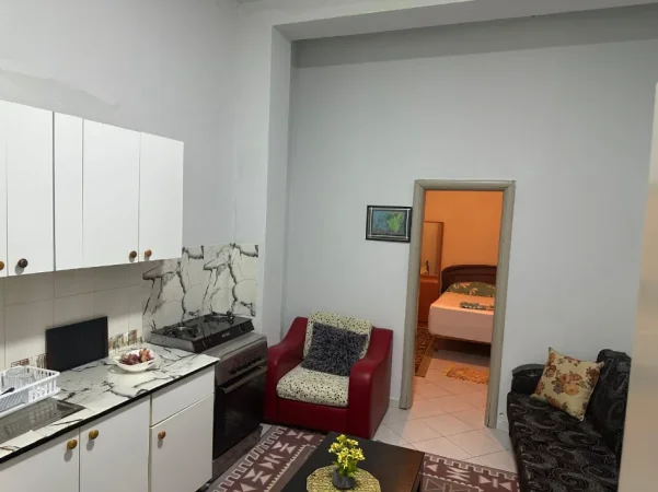 Tirane, jepet me qera apartament 1+1 Kati 1, 55 m² 400 € (Selvia)