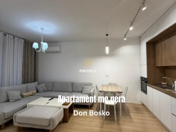 Tirane, jepet me qera apartament 1+1 Kati 2, 70 m² 570 € (Don Bosko)