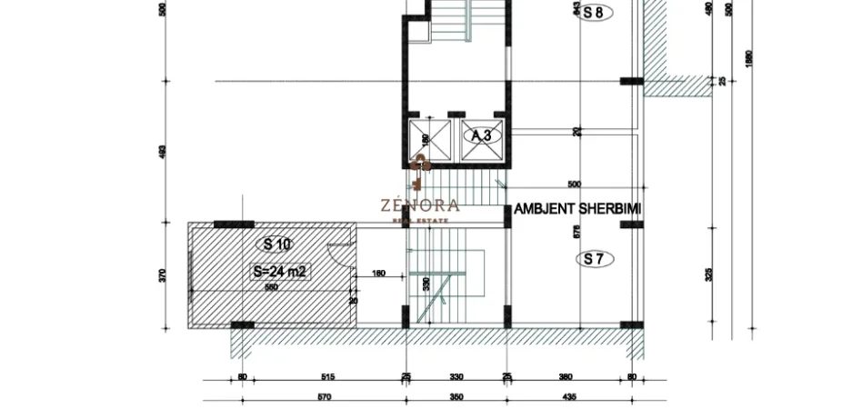 Tirane, shitet zyre Kati 0, 350 m² 1.500.000 € (Shehsi Willson)