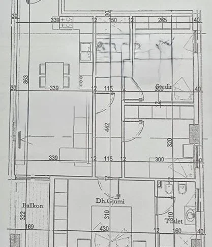 Tirane, shitet apartament 2+1 , 110 m² 165.000 € (TIRANA ENTERY 2)