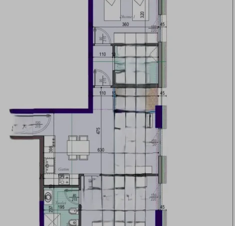 Tirane, shitet apartament 2+1 Kati 4, 96 m² 144.060 € (TIRANA ENTERY 2)