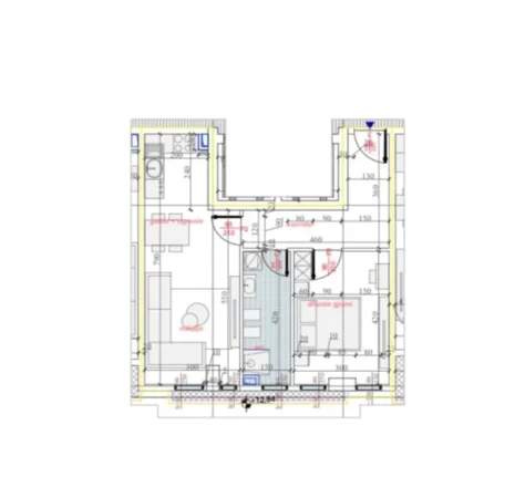 Tirane, shitet apartament 1+1+Ballkon Kati 3, 67 m² 100.845 € (Yzberisht)
