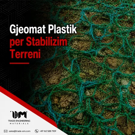 Tirane, ofroj Gjeomat Plastik per Stabilizimin e Terrenit