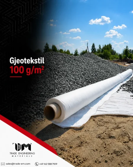 Tirane, ofroj Gjeotekstil 100 g/m²