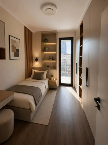 Tirane, jepet me Qera  apartament 2+1 Kati 11, 110 m² (parku olimpik)